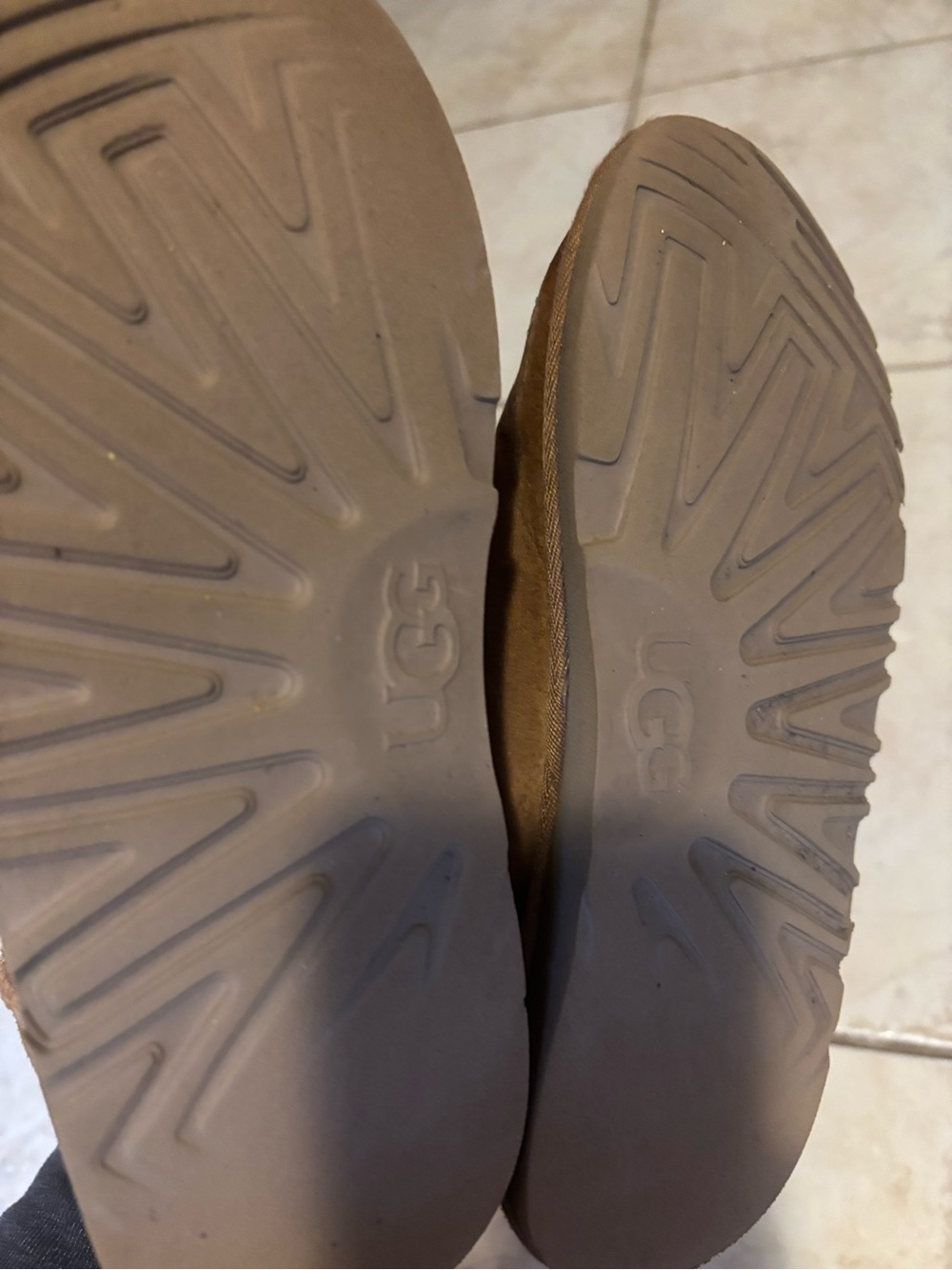 UGG chestnut booties - Picture 4 of 4